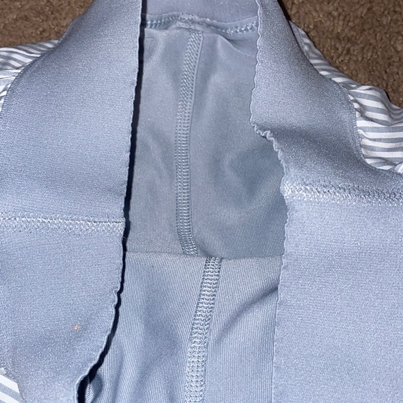 Nike blue striped active skirt - Picture 3 of 4